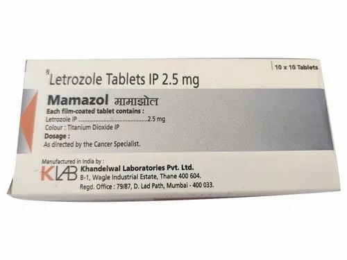 MAMAZOL Letrozole 2.5mg Film Coated Tablet 1 s price in the